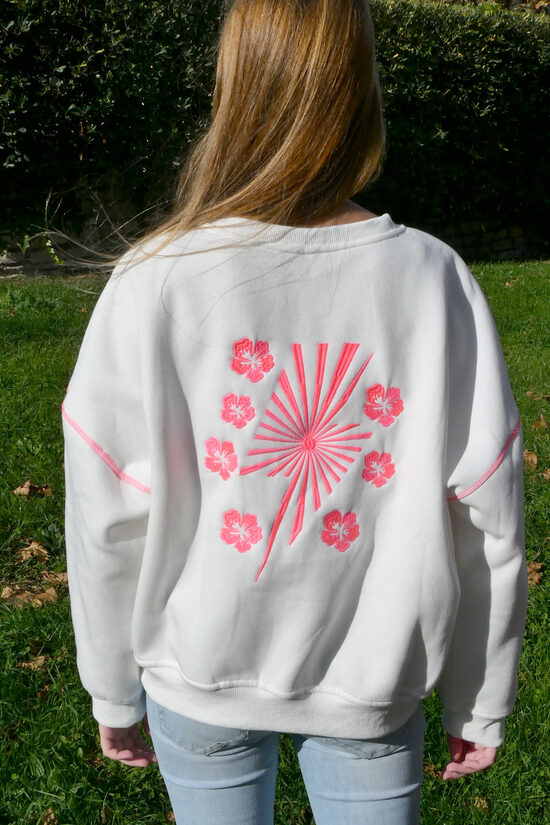 Sudadera Ray of Sun White